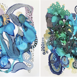 Intuitive Painting in Ink with Sarah Jane Barry